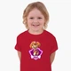 Дитяча футболка Щенячий патруль (PAW Patrol) (25186-1609) 158-164 см Бавовна Червоний - зображення 4