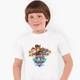 Футболка дитяча Щенячий патруль (PAW Patrol) (9224-1607) 146-152 см Бавовна Білий - зображення 3
