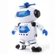 Танцующий робот Dancing Robot со световыми эффектами и музыкой Белый (3171) - изображение 1