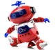 Танцующий робот Dancing Robot со световыми эффектами и музыкой Красный (3172) - изображение 2
