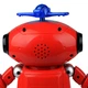 Танцующий робот Dancing Robot со световыми эффектами и музыкой Красный (3172) - изображение 4