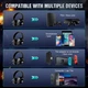 Геймерские наушники Onikuma Gaming Headset с гарнитурой для ПК/PS4/Xbox/Switch х11 Black - изображение 3