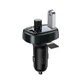 FM-трансмиттер Baseus T-Typed MP3 Car Charger S-09 2USB 3.4A Серебристый (CCALL-TM0A) - изображение 5
