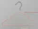 Набор 10 шт детские плечики Hanger 30 см нежно розового цвета металлические в силиконовом покрытии - изображение 2