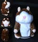 Интерактивная игрушка хомяк повторюшка Коричневый - изображение 1