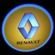 Подсветка дверей авто с логотипом автомобиля RENAULT (универсальная - врезная) G4 5вт LED LOGO - изображение 1