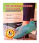 Чехлы-бахилы для обуви силиконовые Shoe Cover размер L (42-45) Серые - изображение 3