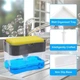 Органайзер для мочалок с мыльницей и дозатором нажимная Soap Pump Sponge Caddy - изображение 2