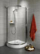 Душевая кабина Radaway Premium Plus B 90x90x190 см стекло коричневое (30473-01-08N) - изображение 2
