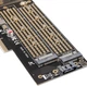 Плата расширения Frime PCI-E x4 to M.2 (B & M Key) NVMe (ECF-PCIEtoSSD002.LP) - изображение 3