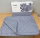 Покрывало стеганное хлопковое с наволочками Aran Clasy 240x260 Rabel V1 Серый - изображение 2