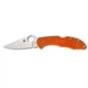 Ніж Spyderco Delica 4 Flat Ground Orange (C11FPOR) - зображення 1