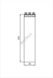 Мішок боксерський Boyko Sport Sport циліндричний ПВХ 150х35 cm на 6 пружинах L18 з обертовим диском - изображение 8