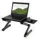Стол трансформер для ноутбука Черный Laptop Table T6 (FG22) - изображение 3
