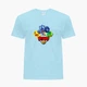 Футболка дитяча Бравл Старс (Brawl Stars) (25186-1702) 104-110 см Бавовна Блакитний - зображення 1