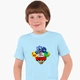 Футболка дитяча Бравл Старс (Brawl Stars) (25186-1702) 104-110 см Бавовна Блакитний - зображення 3