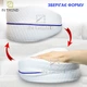 Ортопедическая подушка LegPillow для ног и коленей гипоалергенная с фиксацией и еффектом памяти для позвоночника беременным и снижения нагрузки на суставы после травм и варикоза, Белая - изображение 6