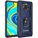 Протиударний чохол Ring Xiaomi Redmi Note 9s / Note 9 Pro/Note 9 Pro Max blue - зображення 1
