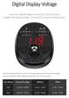 FM-модулятор Usams Bluetooth 2USB, 2.1A - зображення 2