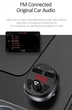 FM-модулятор Usams Bluetooth 2USB, 2.1A - зображення 6
