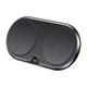 Беспроводная док-станция Baseus 2в1 Wireless Charger для iOS|Android Black - изображение 6