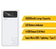 Повербанк Remax Power Bank 50000mAh|4USB/Type-C/Lightning, 2.1A|для iPhone, Android, Xiaomi, Samsung, Huawei - зображення 3