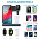 Беспроводная док-станция Fast Charge 3в1 для iPhone/Samsung/Apple Watch/AirPods 1/2/Pro - изображение 2