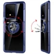 Ударопрочный чехол CrystalRing для Samsung Galaxy S20 Ultra с магнитным держателем Blue - изображение 2