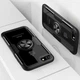 Чохол ударостійкий CrystalRing для iPhone 7/8/SE2 2020 з магнітним утримувачем Black - зображення 2