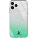 Чохол Swarovski для Apple iPhone 11 Pro Max white-green - зображення 1