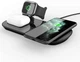 Беспроводная док-станция Fast Charge 3в1 для iPhone/Samsung/Xiaomi/Apple Watch/AirPods - изображение 1