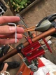 Велодержатель - металеве кріплення для телефону на кермо Metal red - зображення 6