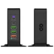 Зарядний пристрій/станція Epik 5в1 Quick Charge 3.0 USB-C 60W для Macbook/iPhone/iPad/Android - зображення 1