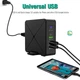 Зарядний пристрій/станція Epik 5в1 Quick Charge 3.0 USB-C 60W для Macbook/iPhone/iPad/Android - зображення 2