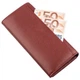 Женский кожаный кошелек 18,5х9 см ST Leather Бордовый (2000001554630) - изображение 6