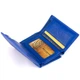 Женский кожаный кошелек 12х7,5х2,5 см ST Leather Синий (2000001555842) - изображение 3