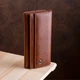 Кошелек-визитница на кнопке ST Leather 18952 Коричневый (139706) - изображение 7
