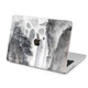 Чехол пластиковый для Apple MacBook (Акварельная серая краска) Pro 13 A1989 2018 макбук про - изображение 1