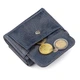 Шкіряний гаманець ST Leather 7,5х9,5х2,5 см (acs0015734) Синій - зображення 5