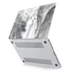 Чехол пластиковый для Apple MacBook (Акварельная серая краска) Pro 13 A1989 2018 макбук про - изображение 4