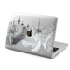 Чехол пластиковый для Apple MacBook (Серые небоскребы) Air 13 A1369/A1466 макбук эйр - изображение 1