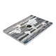 Чехол пластиковый для Apple MacBook (Древесина, континенты) Air 13 A1369/A1466 макбук эйр - изображение 3