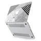 Чехол пластиковый для Apple MacBook (Черное и белое) Air 13 A1369/A1466 макбук эйр - изображение 4