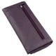 Кожаный кошелек-визитница женский ST Leather 10х18,5 см (acs0015882) Фиолетовый - изображение 2