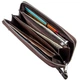 Жіночий шкіряний гаманець-клатч 9х18,5 см ST Leather Коричневий (2000001556146) - зображення 4