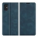 Чохол Deexe Core Wallet для ZTE Blade V2020 Smart - Blue - зображення 1
