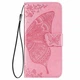 Чехол-книжка с рисунком UniCase Butterfly Pattern для OPPO A54 - Pink - изображение 4