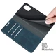 Чохол Deexe Core Wallet для ZTE Blade V2020 Smart - Blue - зображення 7