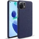 Захисний чохол KSQ Cloth Style для Xiaomi Mi 11 Lite / 11 Lite NE - Blue - зображення 1
