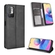 Чохол-книжка Deexe Retro Style для Xiaomi Redmi Note 10 5G / Poco M3 Pro - Black - зображення 7